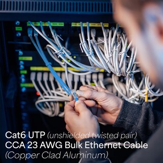 Foto 3 | Cable Ethernet Vivo Cable-v006b Cat6, 500 Pies, Azul - Venta Internacional.