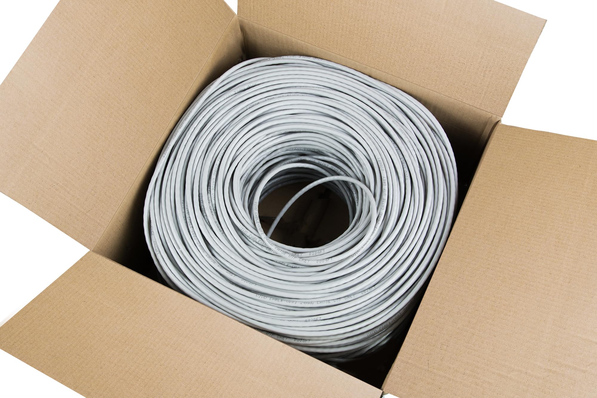Foto 6 | Cable Ethernet Vivo Cca Cat6 23 Awg 305 M Utp Gris Cable-v004 - Venta Internacional.