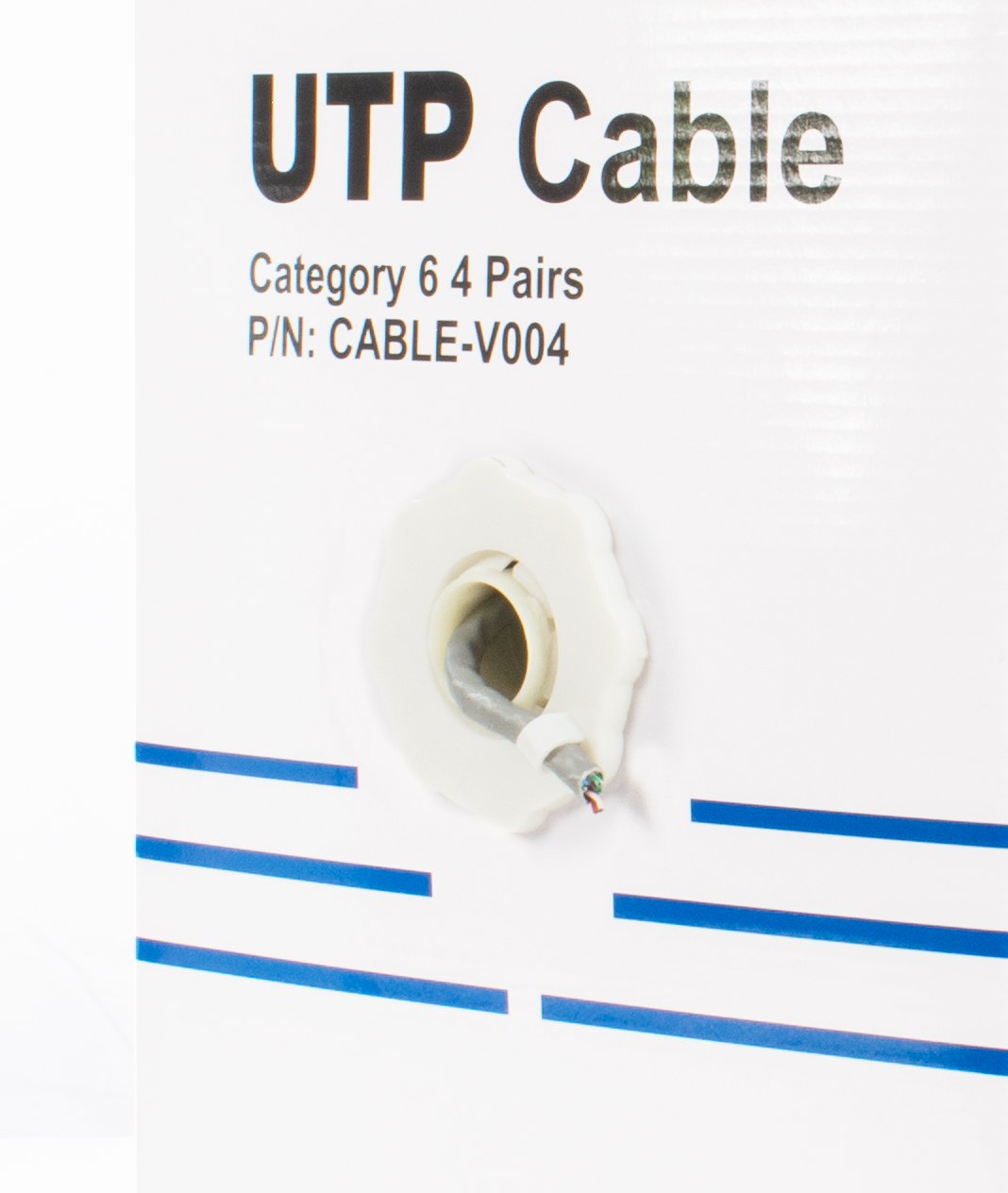Foto 7 | Cable Ethernet Vivo Cca Cat6 23 Awg 305 M Utp Gris Cable-v004 - Venta Internacional.
