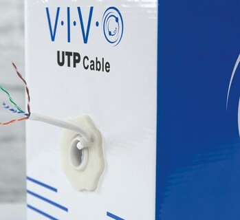 Foto 7 | Cable Ethernet Vivo Cable-v006w Cat6, 500 Pies, Blanco - Venta Internacional.