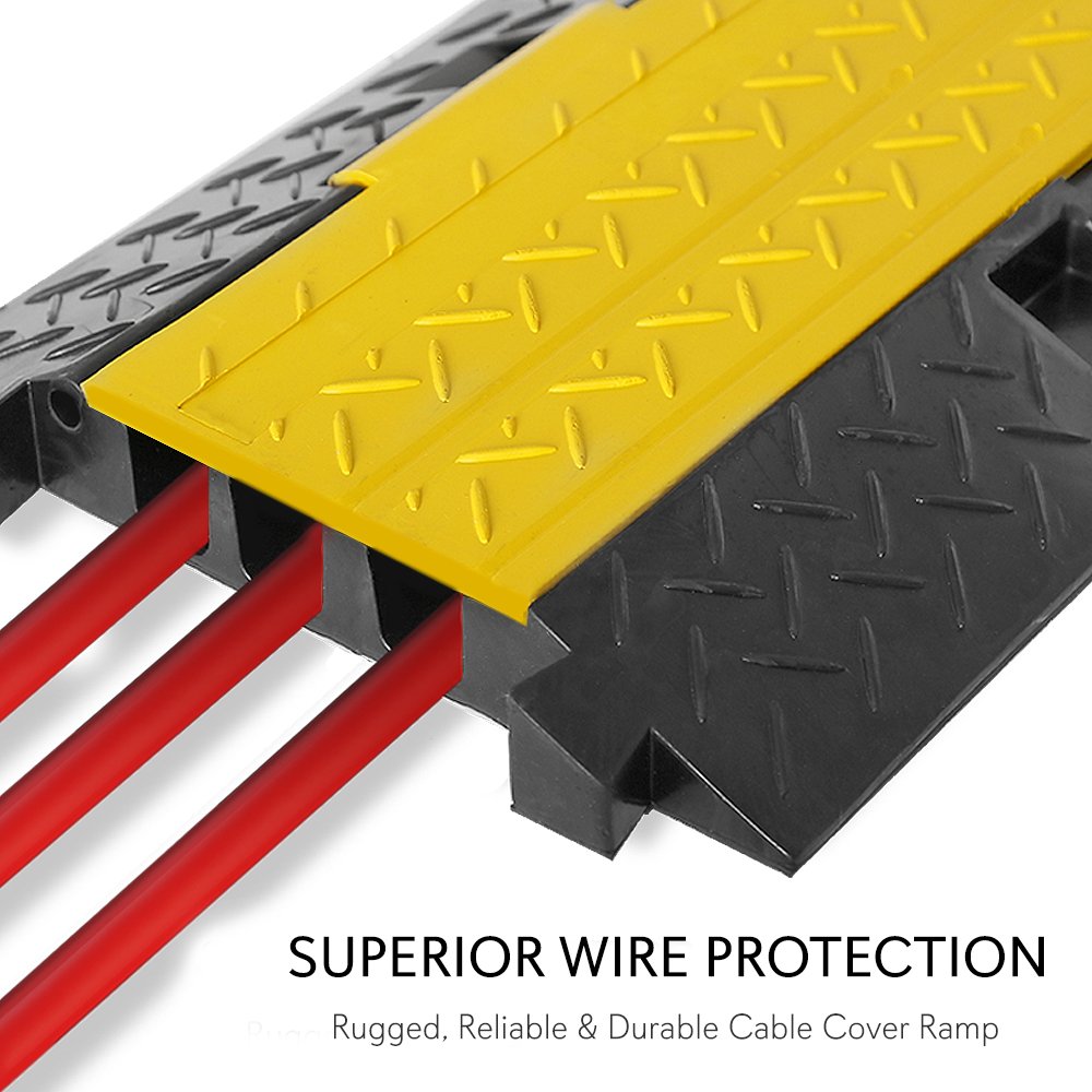 Foto 6 | Cubierta Protectora Para Rampa De Cable Pyle Pcblco105, 15,6 Kg, 3 Canales - Venta Internacional.