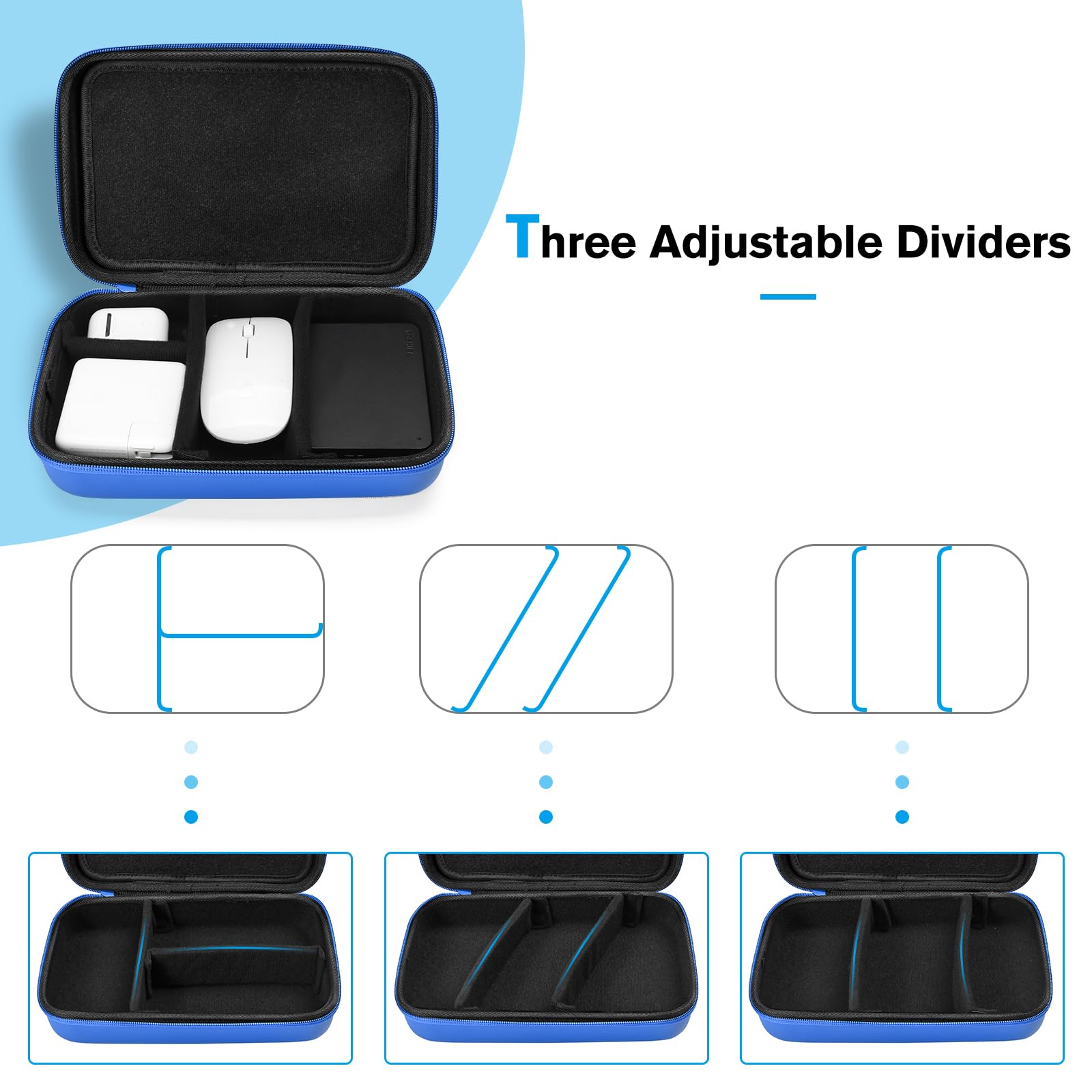 Foto 5 pulgar | Funda Organizadora De Viaje Procase Para Macbook Power Accessories - Venta Internacional.