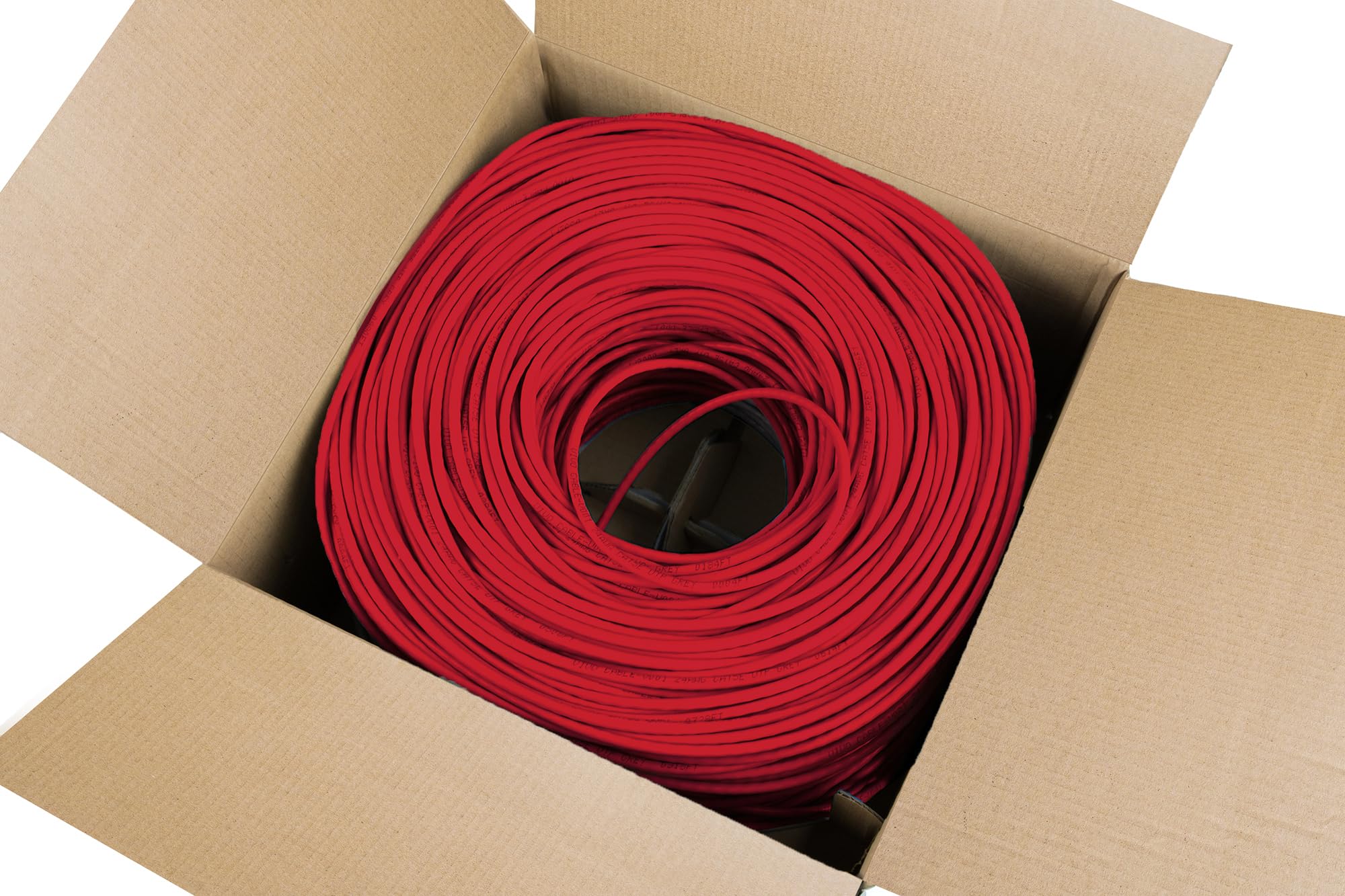 Foto 7 pulgar | Cable Ethernet Vivo Cca Cat5e 24 Awg 305 M Utp Rojo - Venta Internacional.