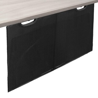 Foto 1 | Faldón De Escritorio Vivo Desk-skirt-30 Negro De 76 X 38 Cm Con Administrador De Cables - Venta Internacional.