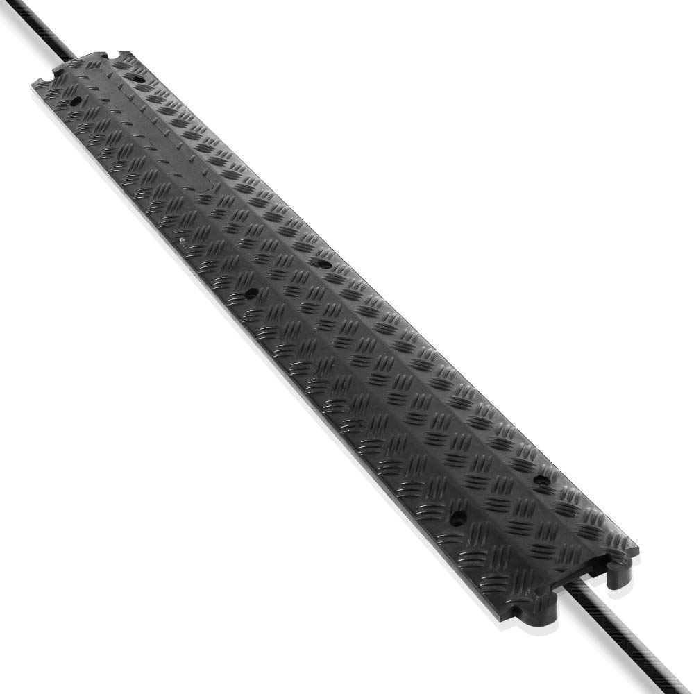 Foto 1 | Cubierta De Rampa De Protección De Cables Pyle Pcblco101bk 5000 Kg - Venta Internacional.