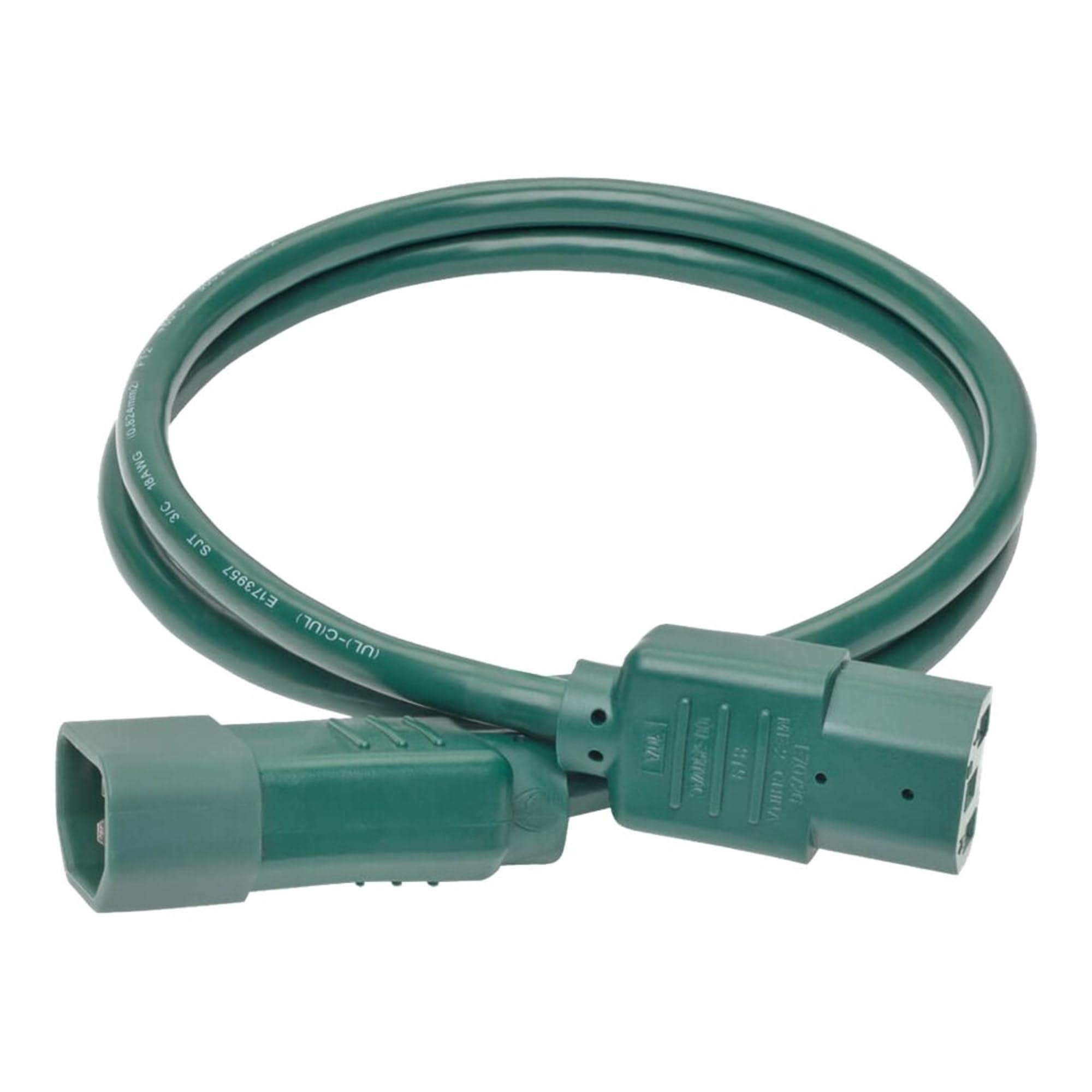 Foto 2 pulgar | Cable De Extensión De Alimentación Tripp Lite Standard, 10 A, 18 Awg, 3 Pies, Verde - Venta Internacional.