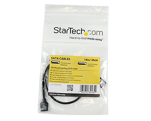 Foto 3 | Cable Sata Startech.com Lsatarnd18 Con Enganche Redondo De 45 Cm - Venta Internacional.