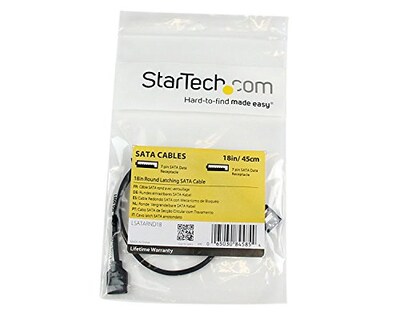Foto 3 | Cable Sata Startech.com Lsatarnd18 Con Enganche Redondo De 45 Cm - Venta Internacional.