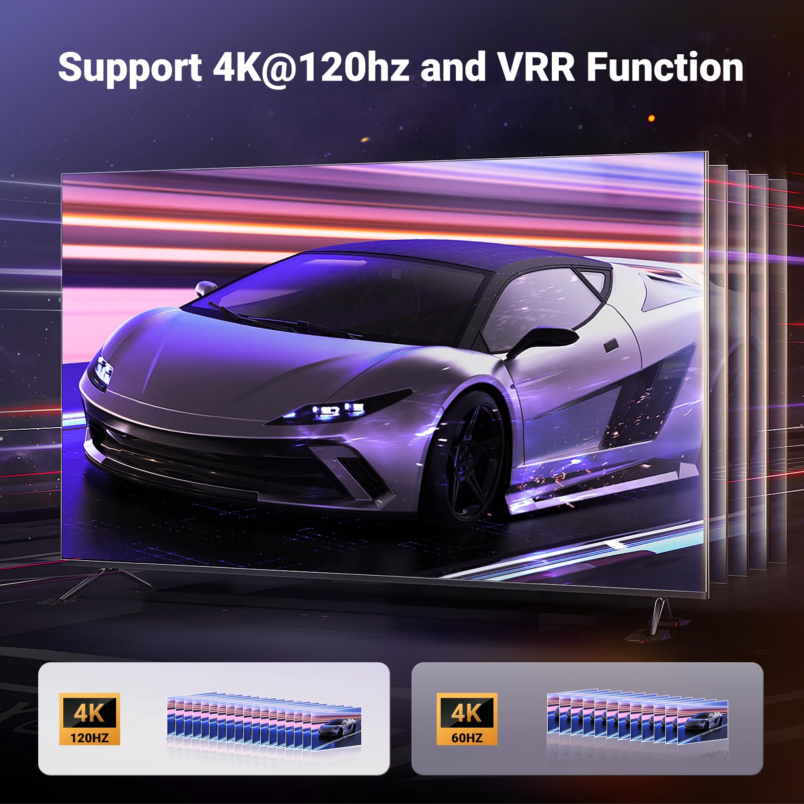 Foto 2 | Conmutador Hdmi Ugreen De Aluminio Ultra Hd 8k @60hz, 3 En 1, Salida Con Control Remoto - Venta Internacional.