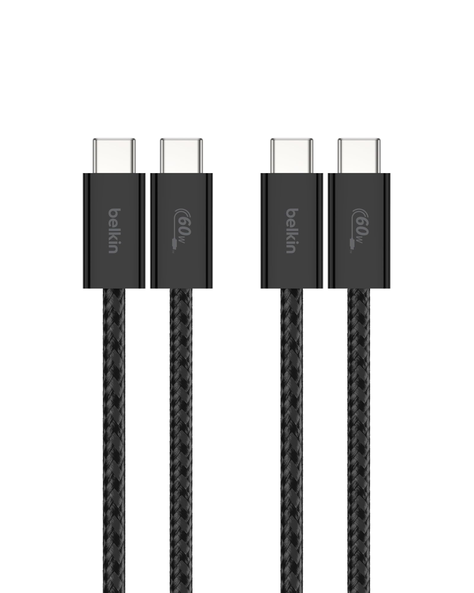 Foto 2 pulgar | Cable Usb C A Usb C, Paquete De 2 Unidades, 1 M, 60 W, Para Iphone 16, Color Negro - Venta Internacional.