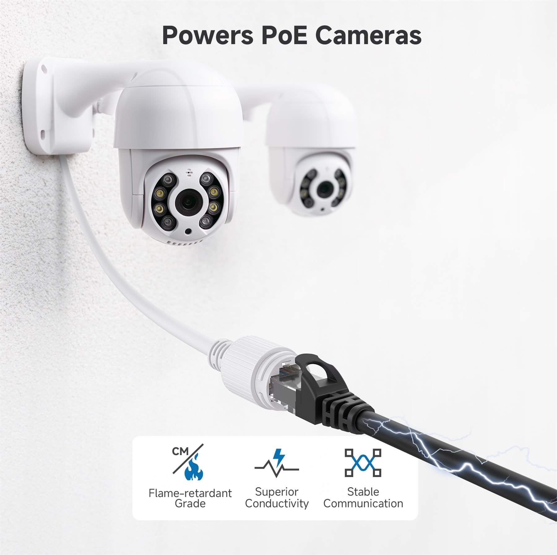 Foto 7 | Cable Ethernet Matters Cat 6, 10 Gbps, 75 Pies, Negro - Venta Internacional.
