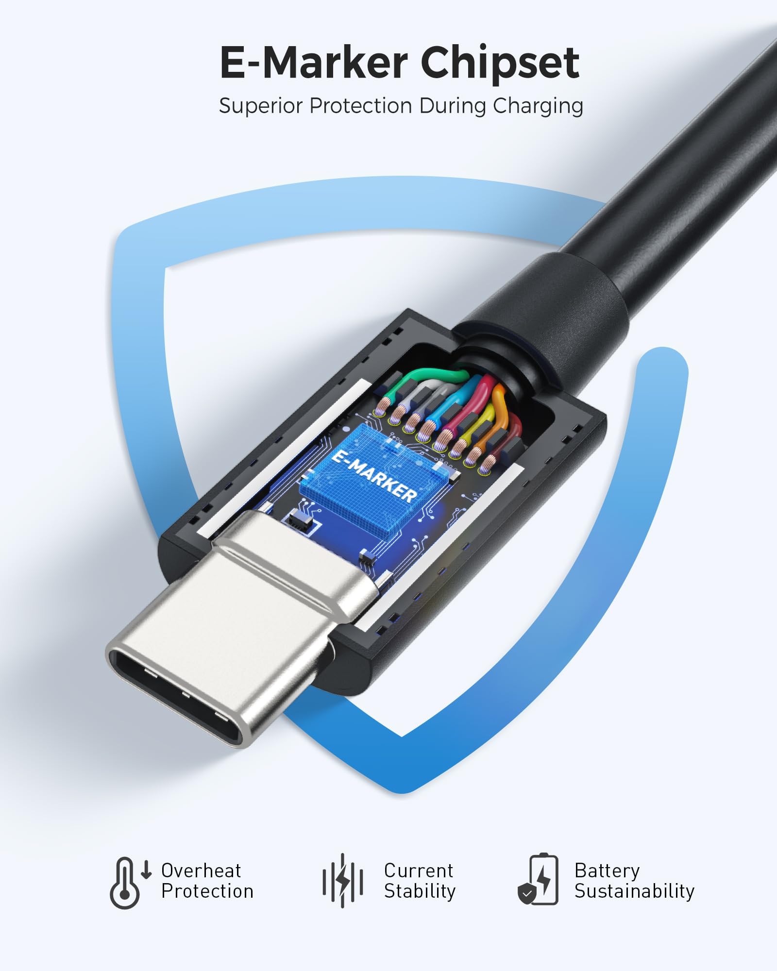 Foto 7 pulgar | Cable Thunderbolt 4 Matters, 0,8 M, 40 Gbps, Certificado Por Intel - Venta Internacional.