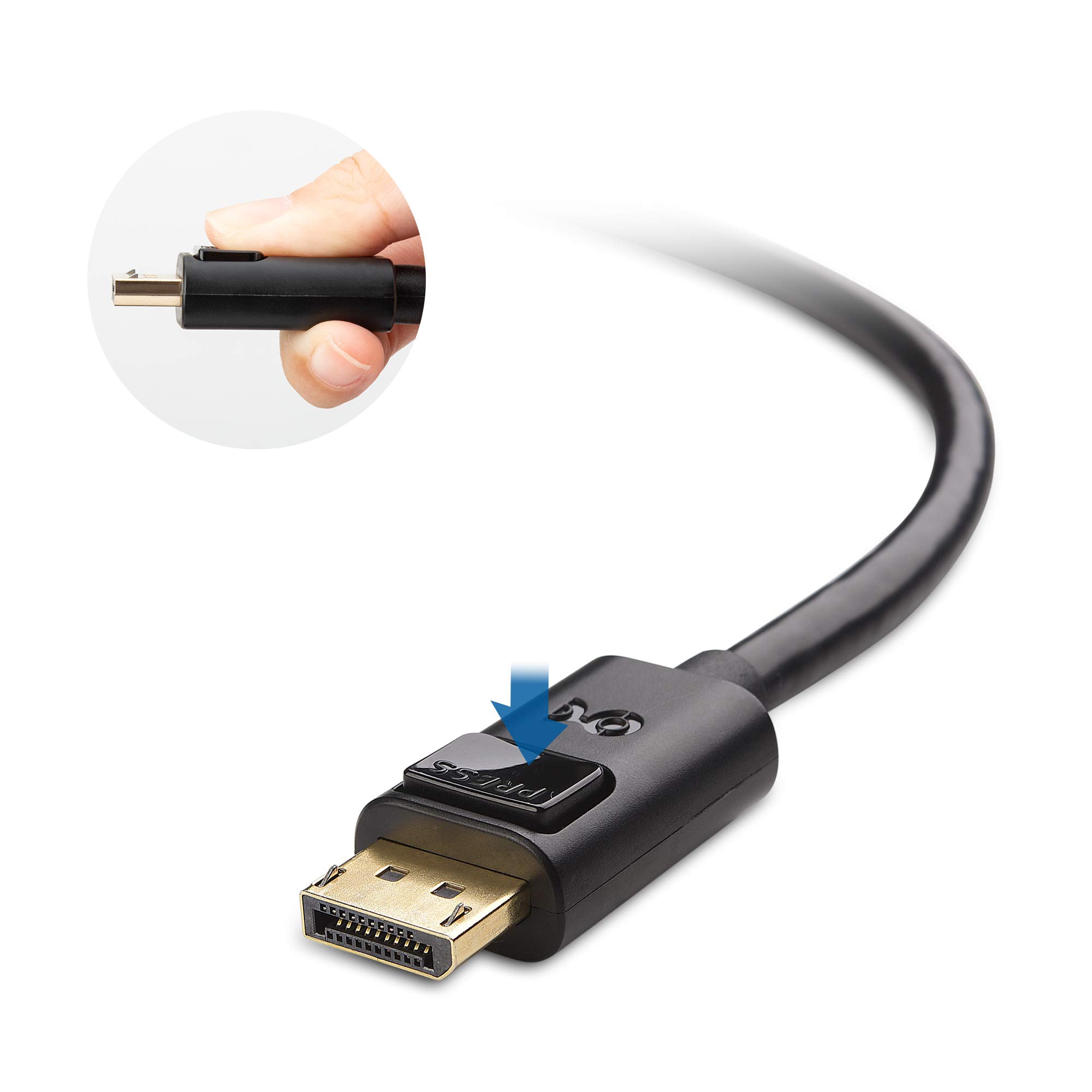 Foto 6 pulgar | Cable Matters Displayport A Dvi, Paquete De 2 Unidades, 1,8 M - Venta Internacional.
