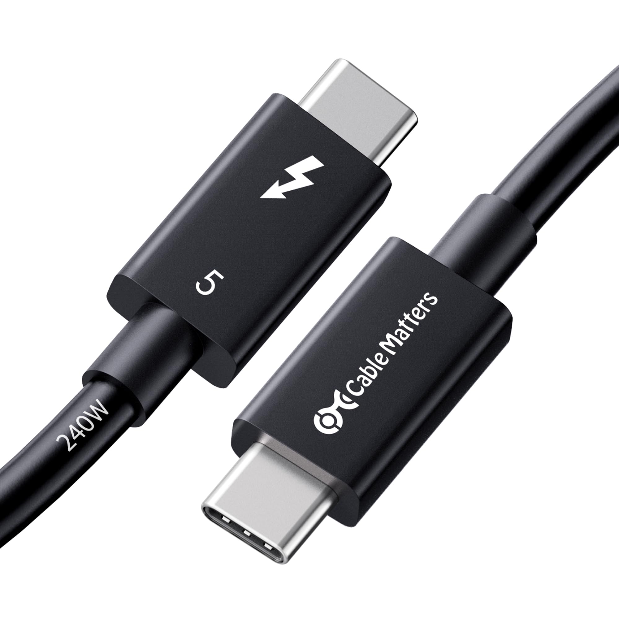Foto 2 pulgar | Cable Thunderbolt 5 Matters, Certificado Intel, 0,5 M, Negro - Venta Internacional.