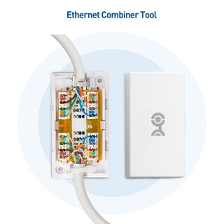 Foto 2 | Caja De Conexiones Cable Matters Cat 6 Splice, Color Blanco, Paquete De 5 - Venta Internacional.