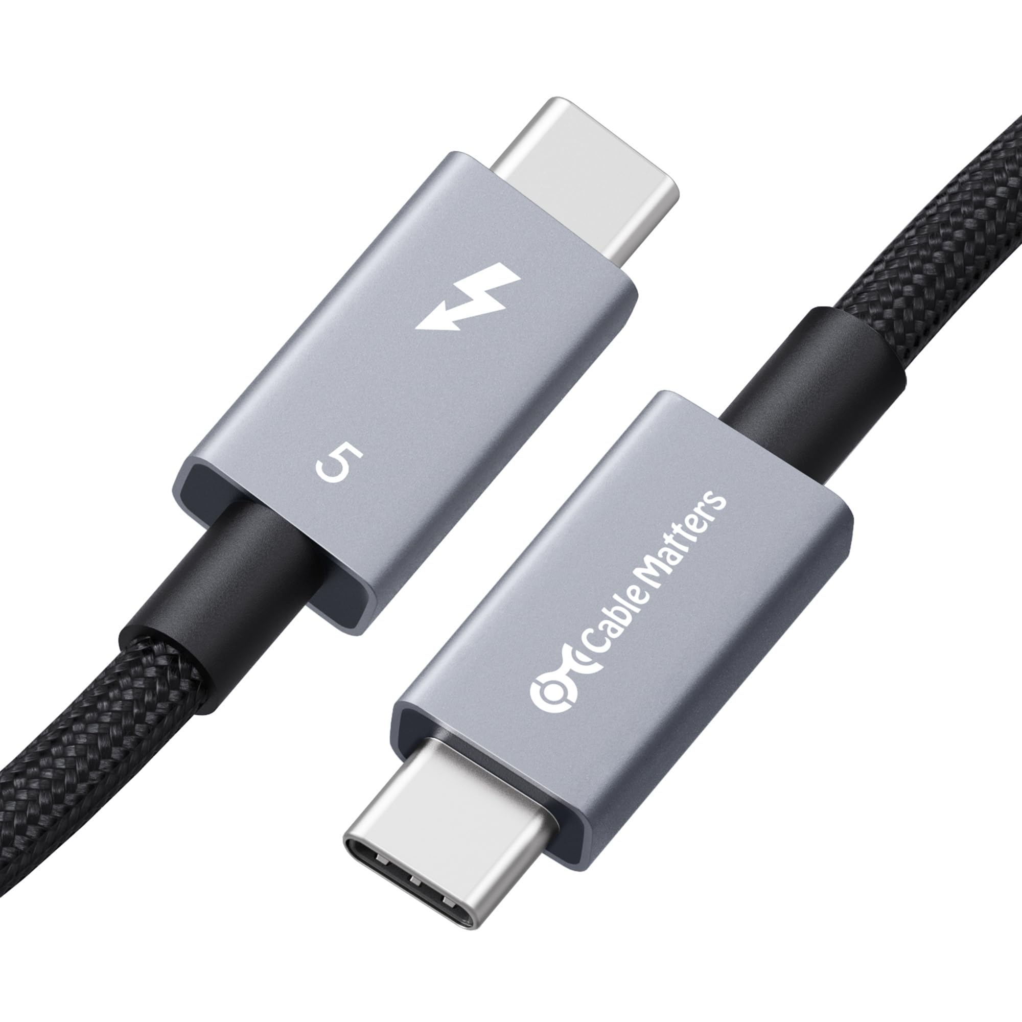 Foto 1 | Cable Thunderbolt 5 Matters, 80 Gbps, 1 M, Negro, Intel Cert - Venta Internacional.