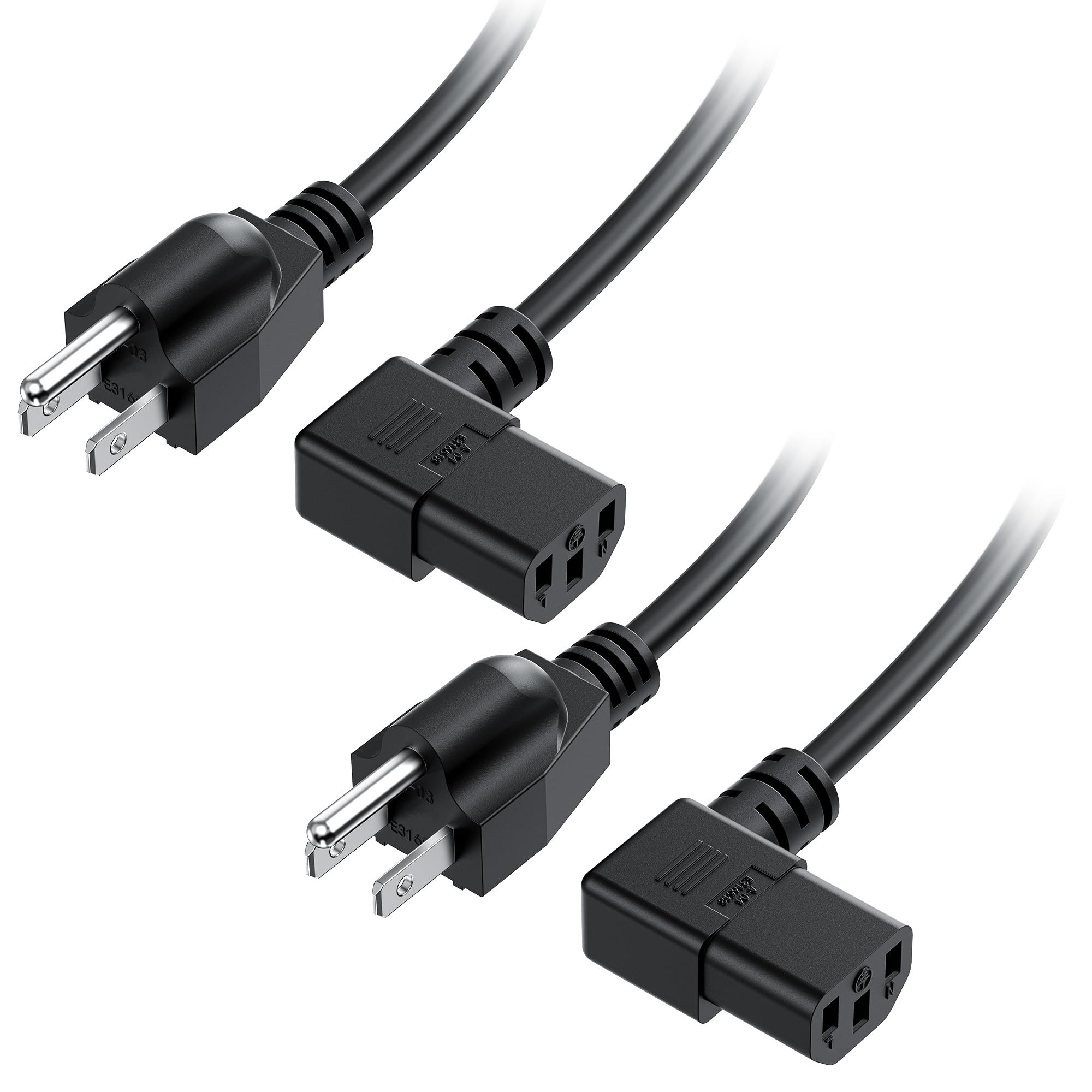 Foto 2 pulgar | Cable Matters Cable Matters 16 Awg, 90° 2 Piezas - Venta Internacional.