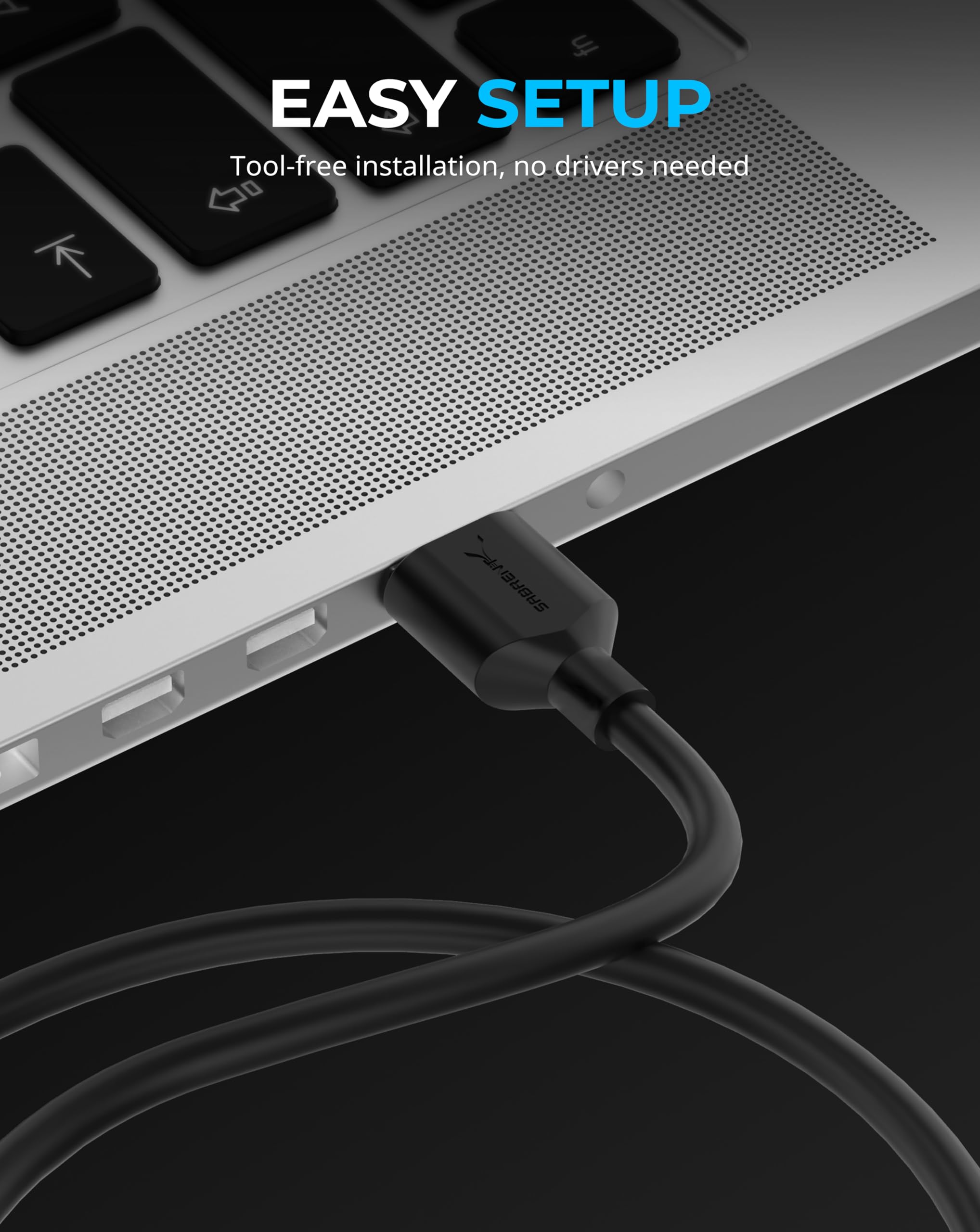 Foto 6 pulgar | Cable Adaptador Sabrent Usb 3.2 Tipo A A Ssd Sata/u.2 Con Alimentación - Venta Internacional.