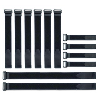 Foto 1 | Correas Para Cables Marca Velcro, Paquete A Granel De 12, Cierre Reutilizable - Venta Internacional.