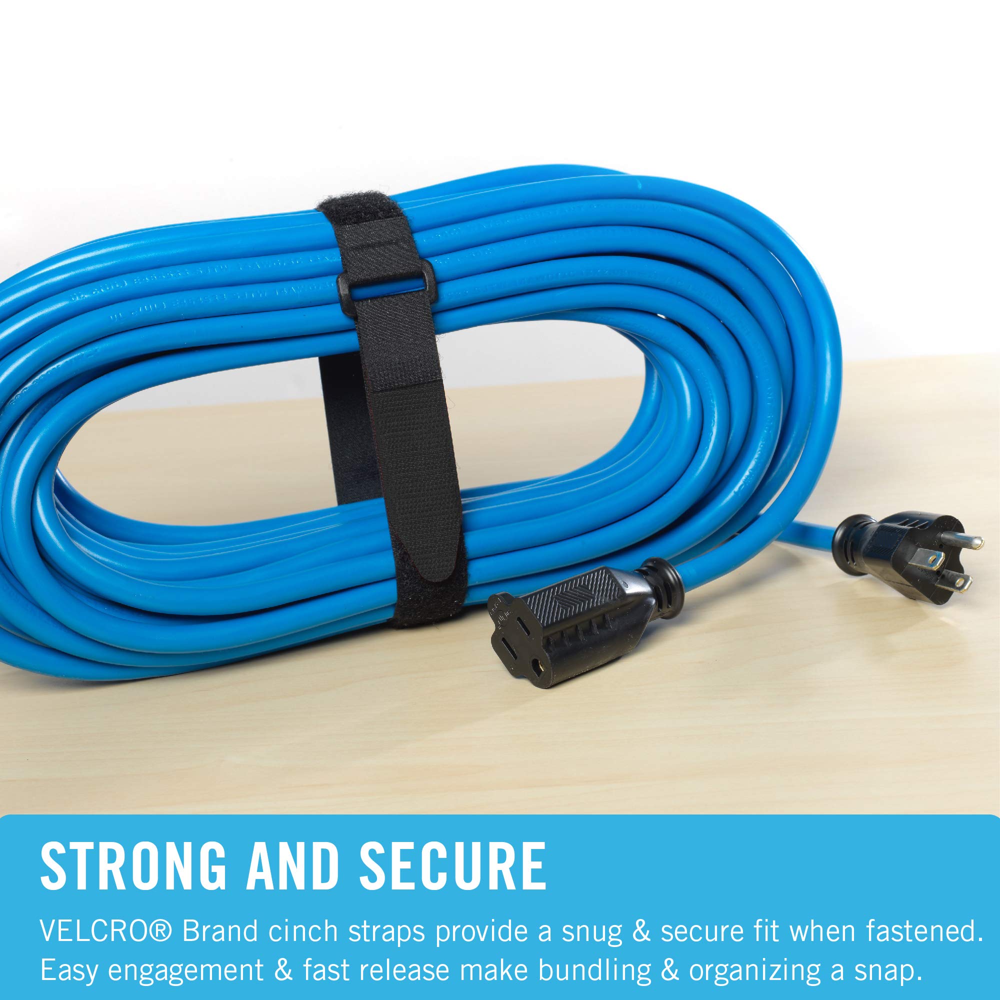 Foto 4 pulgar | Correas Para Cables Marca Velcro, Paquete A Granel De 12, Cierre Reutilizable - Venta Internacional.