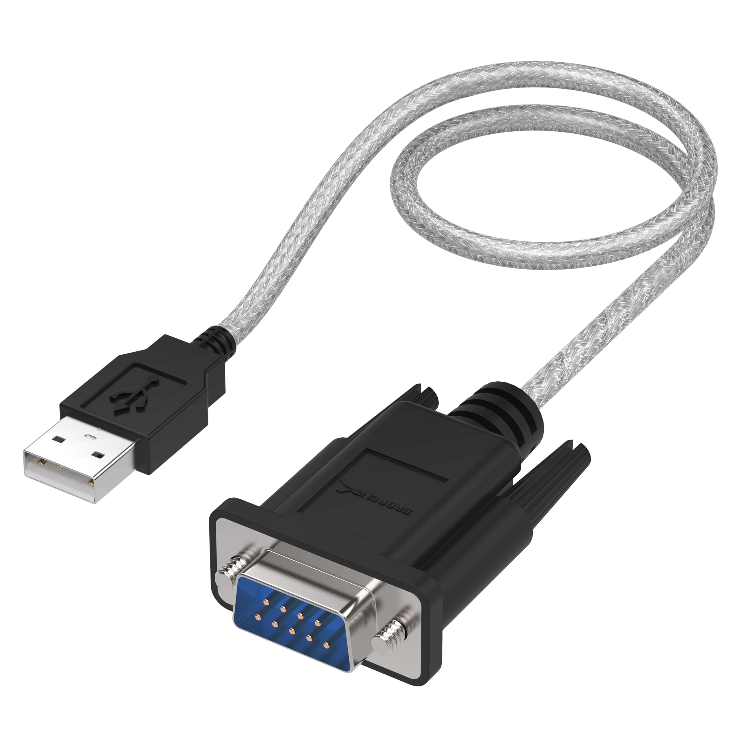 Foto 2 pulgar | Adaptador Usb A Rs-232 Db9 Serial De 9 Pines Sabrent Sbt-usc1k - Venta Internacional.