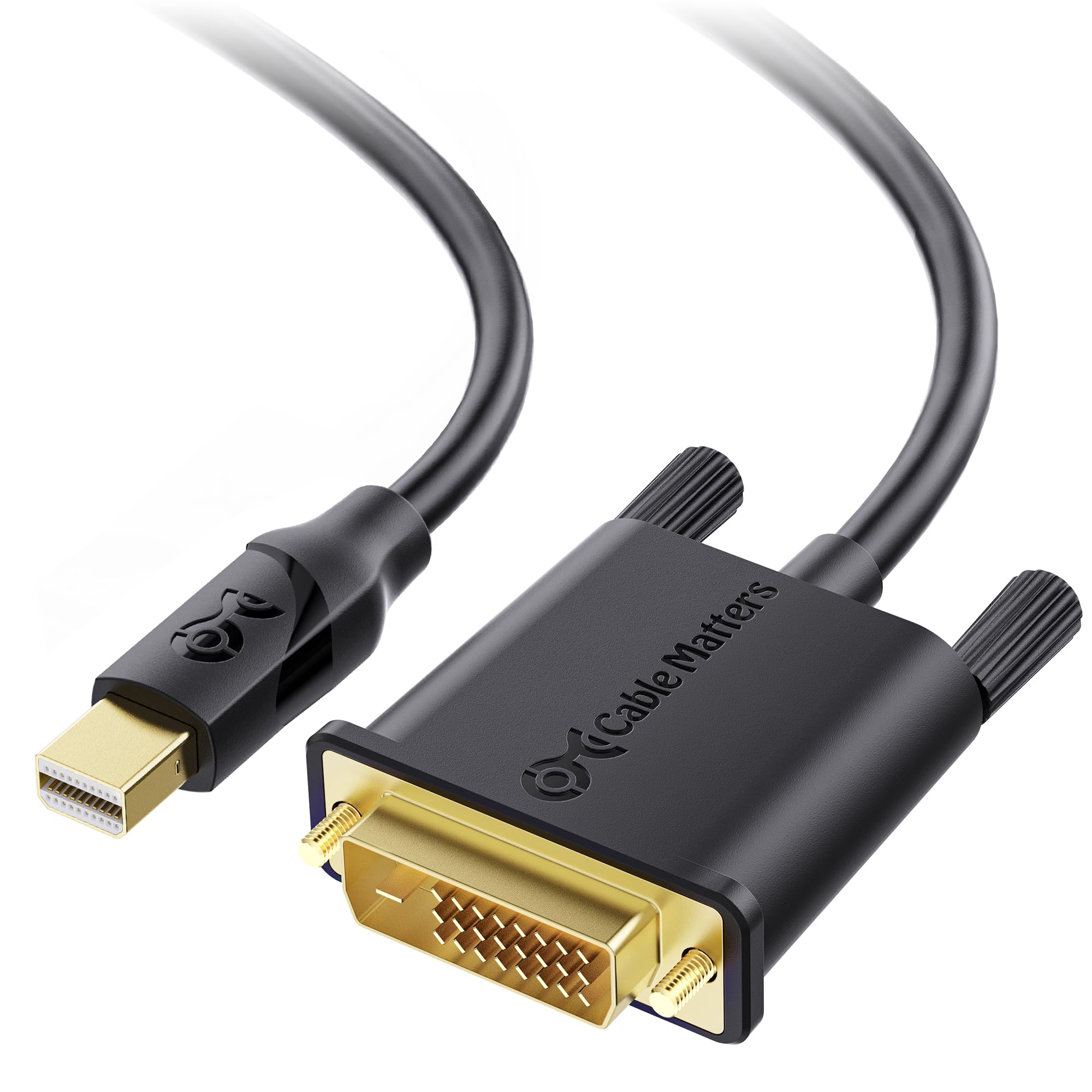 Foto 1 | Cable Matters De Mini Displayport A Dvi (3 M), Color Negro - Venta Internacional.