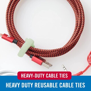 Foto 4 | Bridas Para Cables Marca Velcro One-wrap, 60 Unidades, 8 Cm X 1,3 Cm, Multicolor - Venta Internacional.