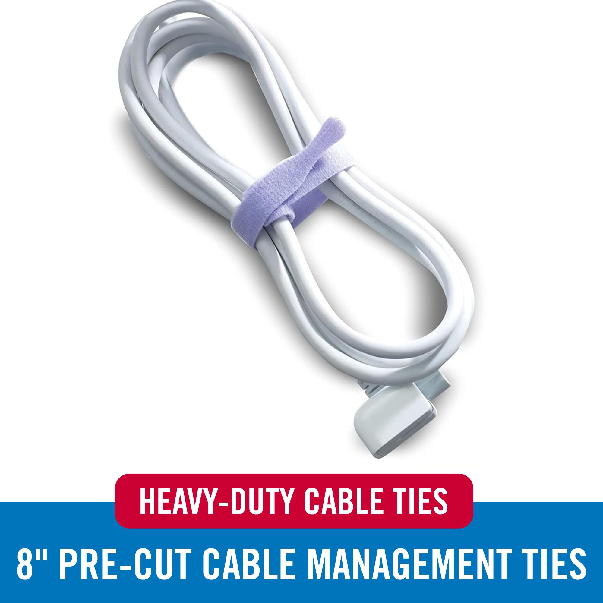 Foto 7 pulgar | Bridas Para Cables Marca Velcro One-wrap, 60 Unidades, 8 Cm X 1,3 Cm, Multicolor - Venta Internacional.