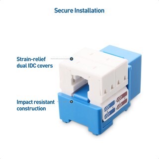 Foto 5 | Keystone Jack Cable Matters Cat6, Paquete De 10 Unidades, Con Certificación Ul, Azul - Venta Internacional.