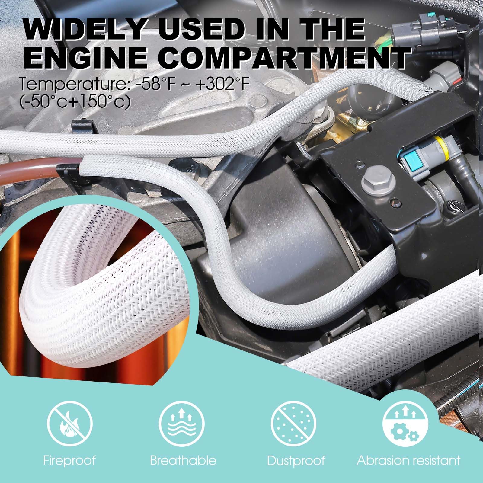 Foto 5 pulgar | Funda Para Cables Agptek, Organizador De Cables, Gestión De Cables, 3 M - Venta Internacional.