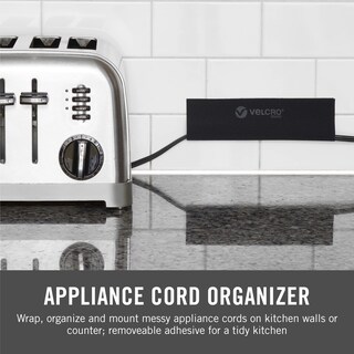 Foto 5 | Fundas De Alambre Cord Hider, Marca Velcro, 3 M, Cortadas A Medida, Negras - Venta Internacional.