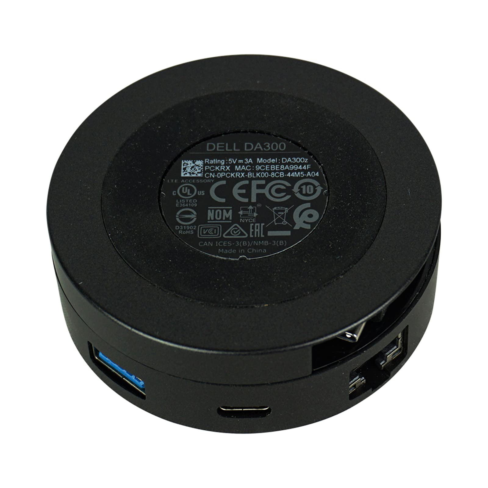 Foto 4 pulgar | Adaptador Portátil Usb-c Dell Da300 Negro - Venta Internacional.