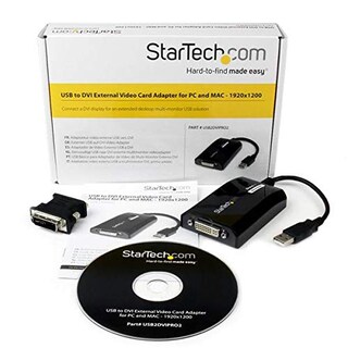 Foto 7 | Adaptador Usb A Dvi | Startech.com Usb2dvipro2 1920x1200 - Venta Internacional.