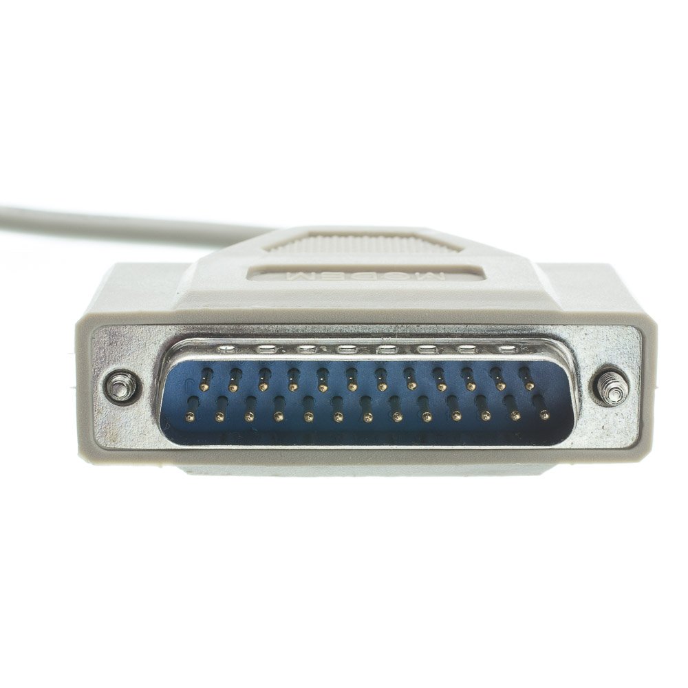 Foto 4 pulgar | Cable De Módem Nulo Cablewholesale Db9 Hembra A Db25 Macho De 25 Pies - Venta Internacional.