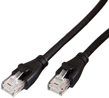 Foto 1 | Cable De Conexión Ethernet Amazon Basics Rj45 Cat-6 De 3 M, Negro, Paquete De 6 - Venta Internacional.