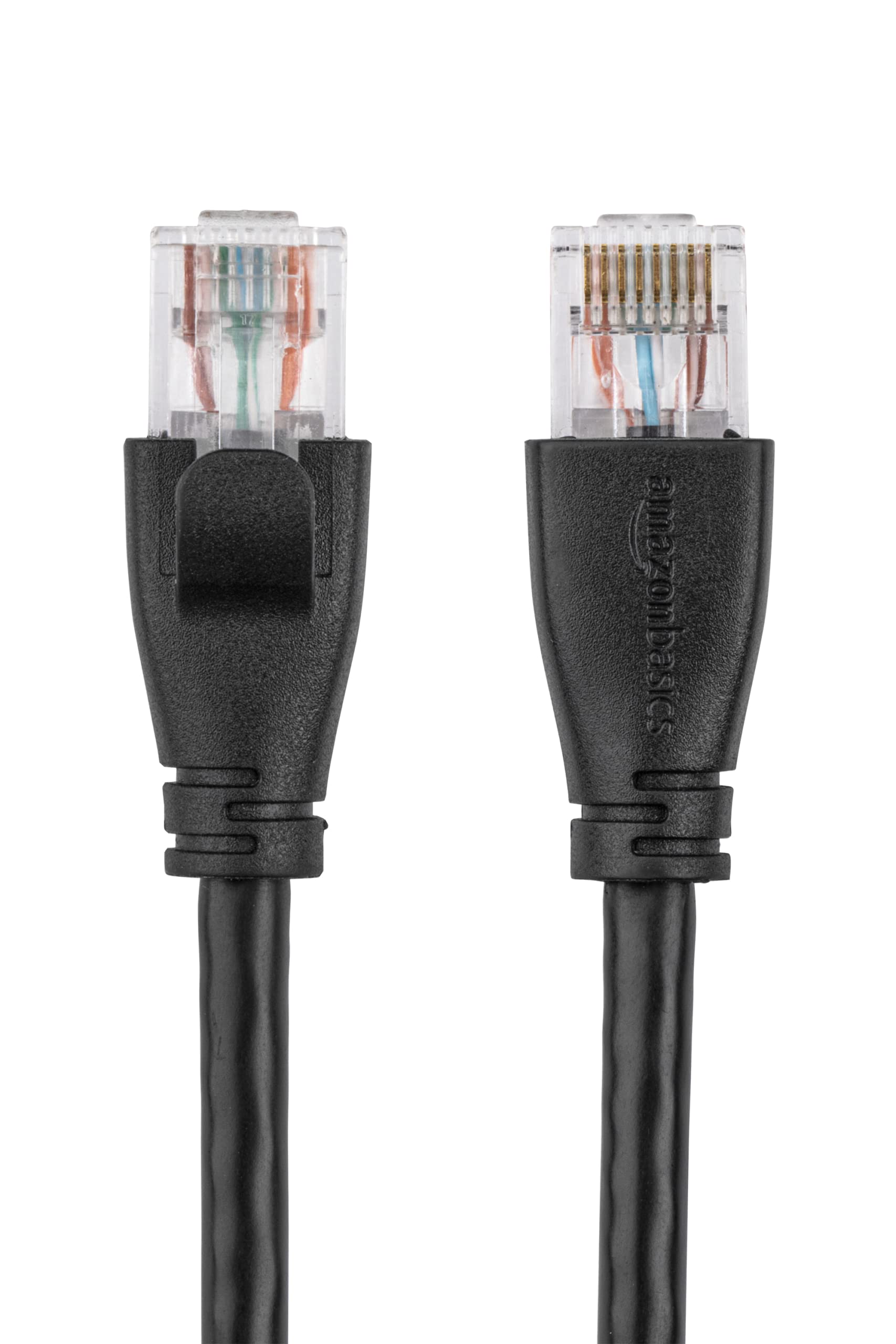 Foto 3 | Cable De Conexión Ethernet Amazon Basics Rj45 Cat-6 De 3 M, Negro, Paquete De 6 - Venta Internacional.