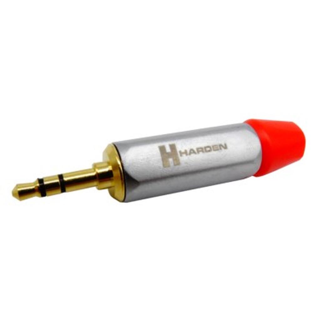 Foto 2 pulgar | Plug Macho De 3.5 Mm Estéreo  Dorado Metálico Color Plata Con Código Naranja