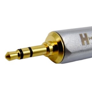 Foto 2 | Plug Macho De 3.5 Mm Estéreo Dorado Metálico Color Plata Con Código Naranja