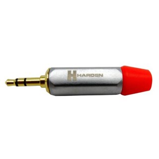 Foto 3 | Plug Macho De 3.5 Mm Estéreo Dorado Metálico Color Plata Con Código Naranja