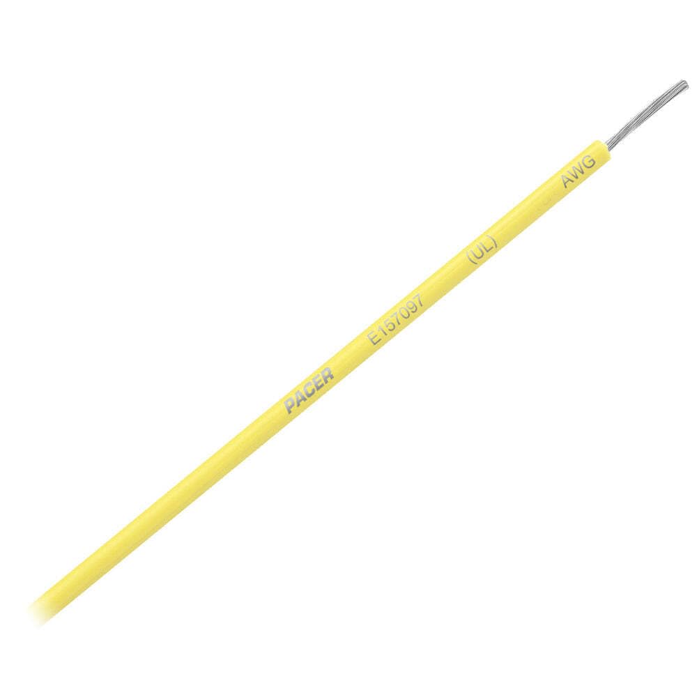 Foto 2 pulgar | Cable Primario Pacer Amarillo 12 Awg 25 Pies - Venta Internacional.