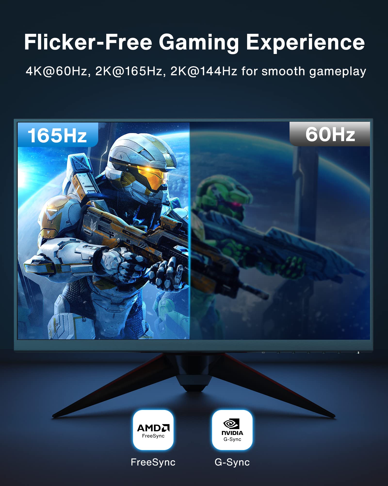 Foto 5 | Cable Displayport Con Certificación Ivanky Vesa 1.2 2k @165hz 6.6 Pies - Venta Internacional.