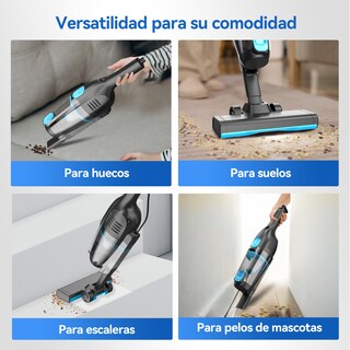 Foto 6 | Aspirador Inse Con Cable Ultraligero Sin Bolsa 1 2 L 600 W