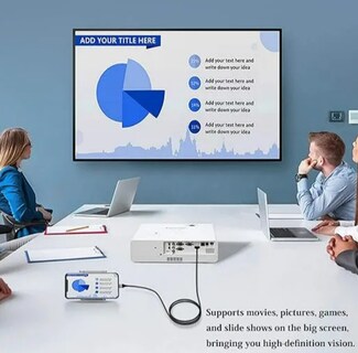 Foto 3 | Xtellar Cable Adaptador Hdmi Premium De 2m Para Televisión Y Monitor - Alta Definición Conexión Fácil Negro