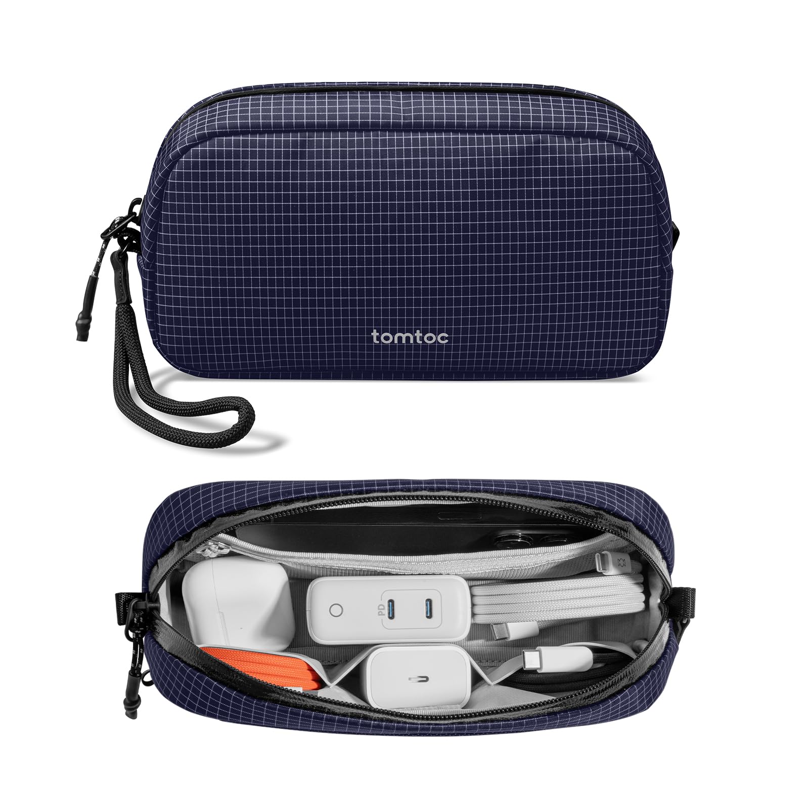 Foto 1 | Estuche De Viaje Tomtoc Electronics Organizer Resistente Al Agua - Venta Internacional.