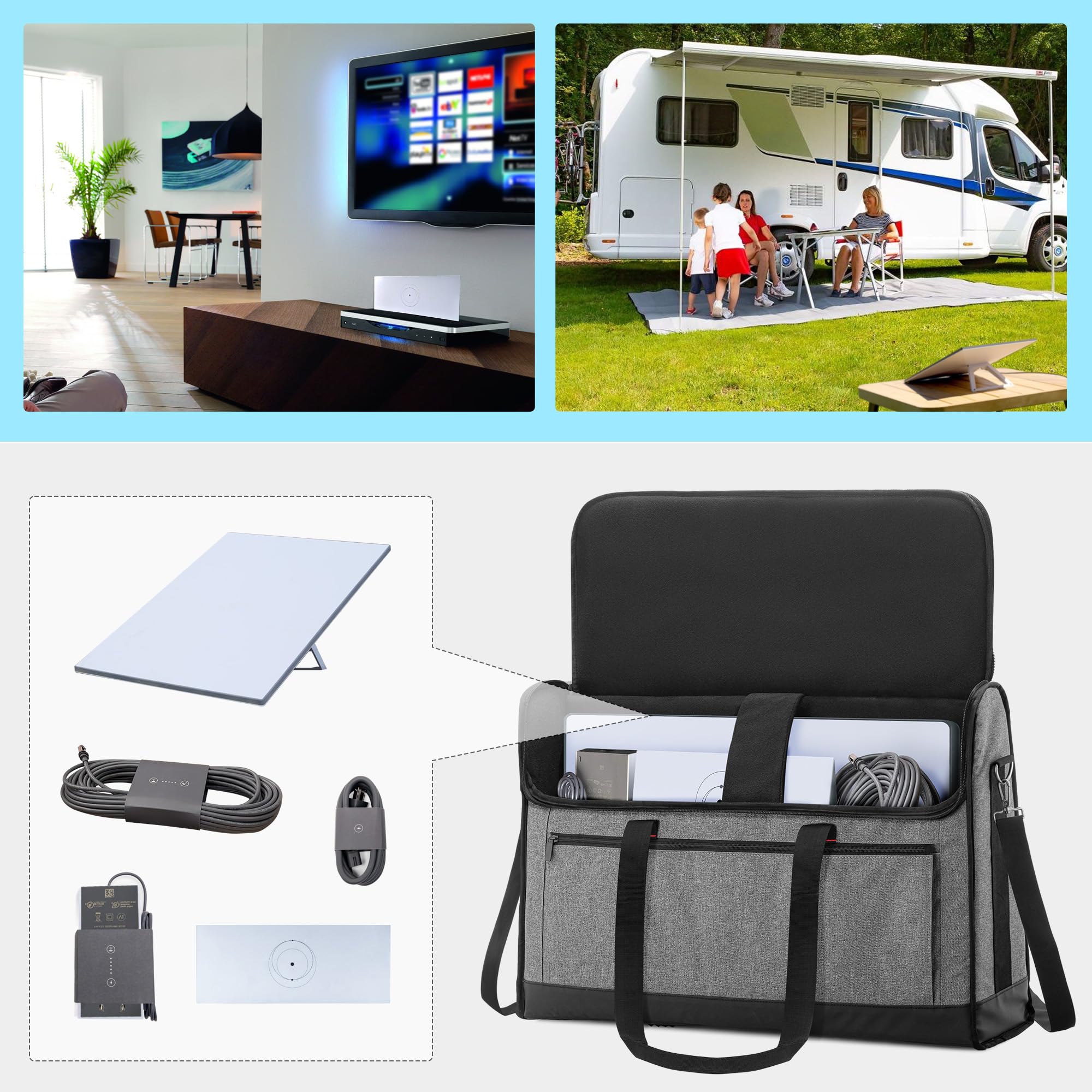 Foto 6 pulgar | Funda De Transporte Trunab Travel Compatible Con Starlink Gen 3 - Venta Internacional.