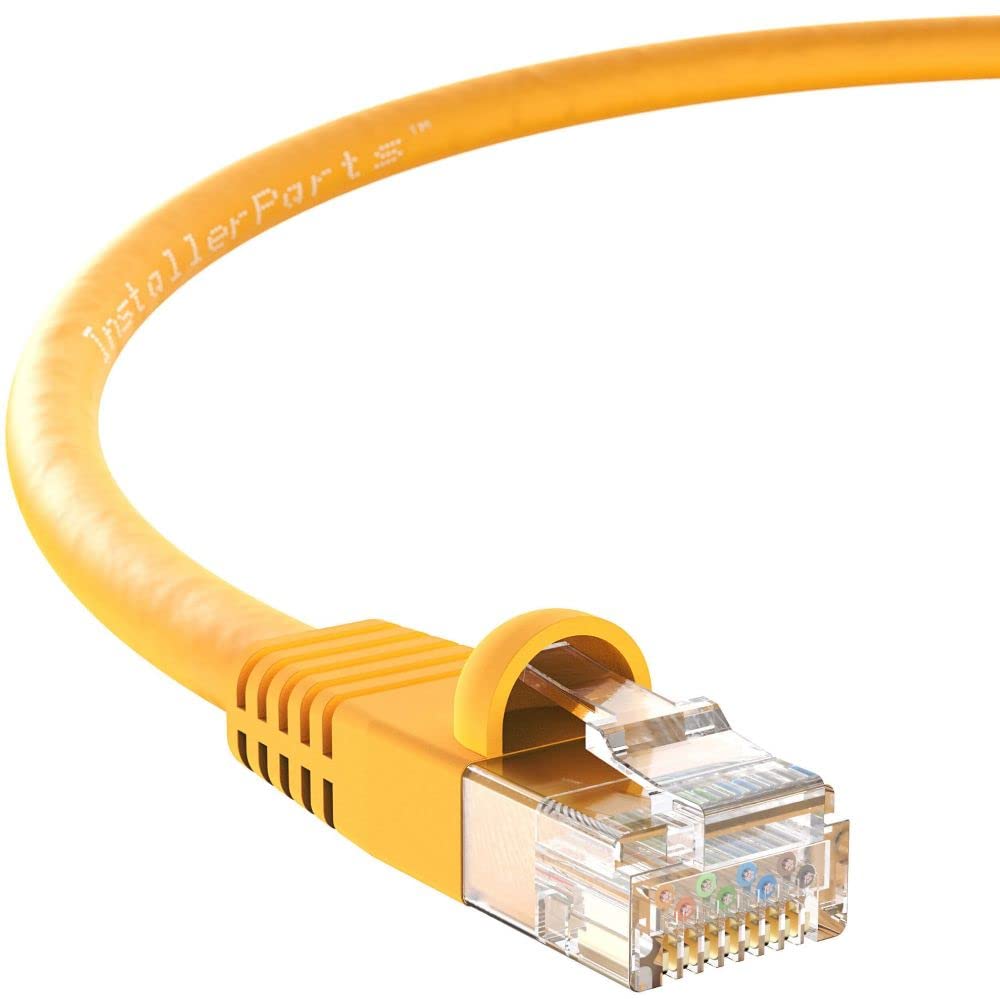 Foto 1 | Piezas De Instalación De Cables Cat6 Con Arranque Utp De 75 Pies  Color Amarillo  1 Paquete - Venta Internacional.