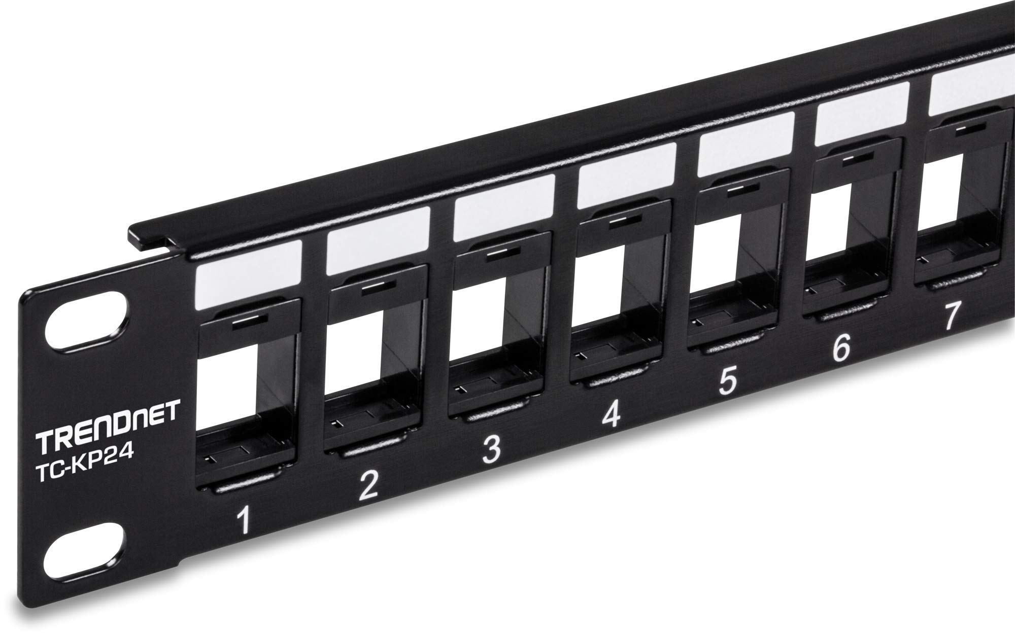 Foto 2 pulgar | Panel De Conexión Trendnet Tc-kp24 De 24 Puertos Y 1u Con Montaje En Rack Negro - Venta Internacional.