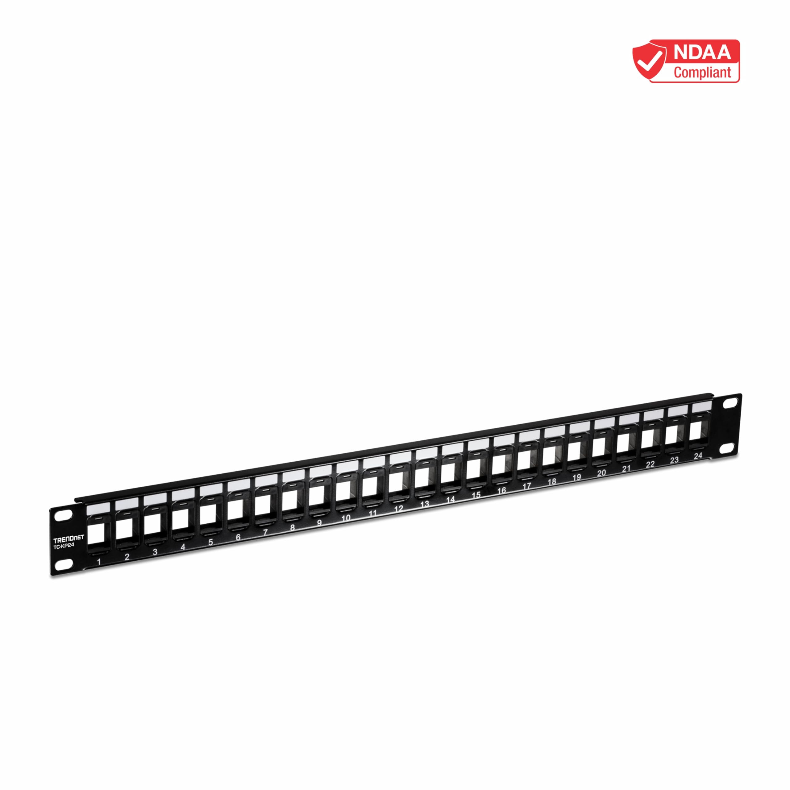 Foto 5 pulgar | Panel De Conexión Trendnet Tc-kp24 De 24 Puertos Y 1u Con Montaje En Rack Negro - Venta Internacional.
