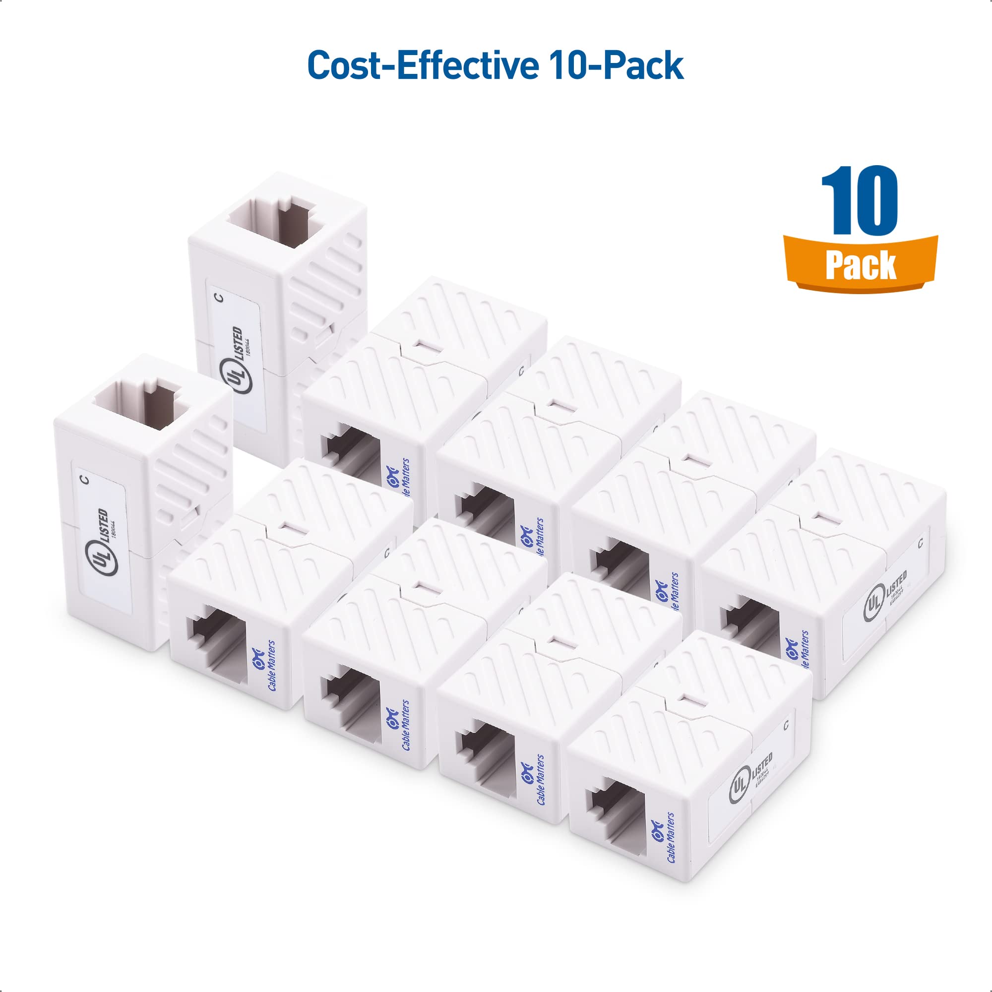 Foto 3 pulgar | Cable Acoplador Ethernet Matters Cat 6 Rj45 Hembra A Hembra - Venta Internacional.