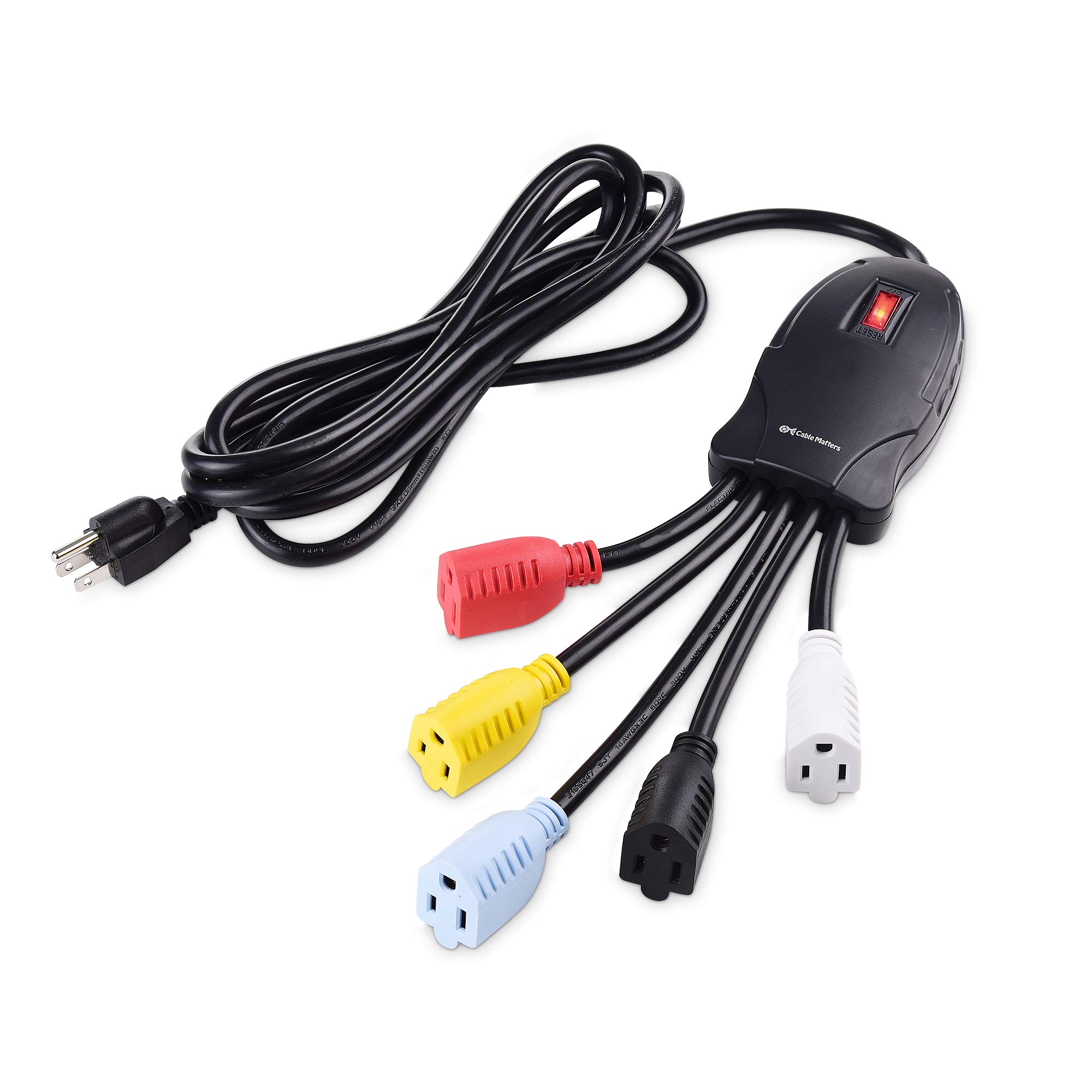 Foto 1 | Cable Divisor De Cable De Alimentación Matters Power Squid 5 Outlet - Venta Internacional.